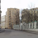 Большой Власьевский переулок в сторону Сивцева Вражка. 2002 год